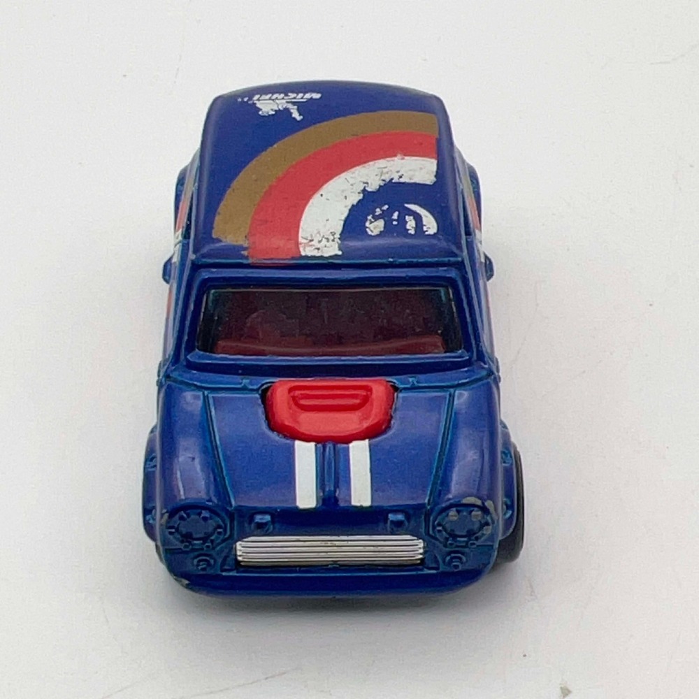 Hot Wheels Morris Mini 127 Racing‎ Blue Diecast Toy Car 2014 Malaysia - Picture 6 of 7